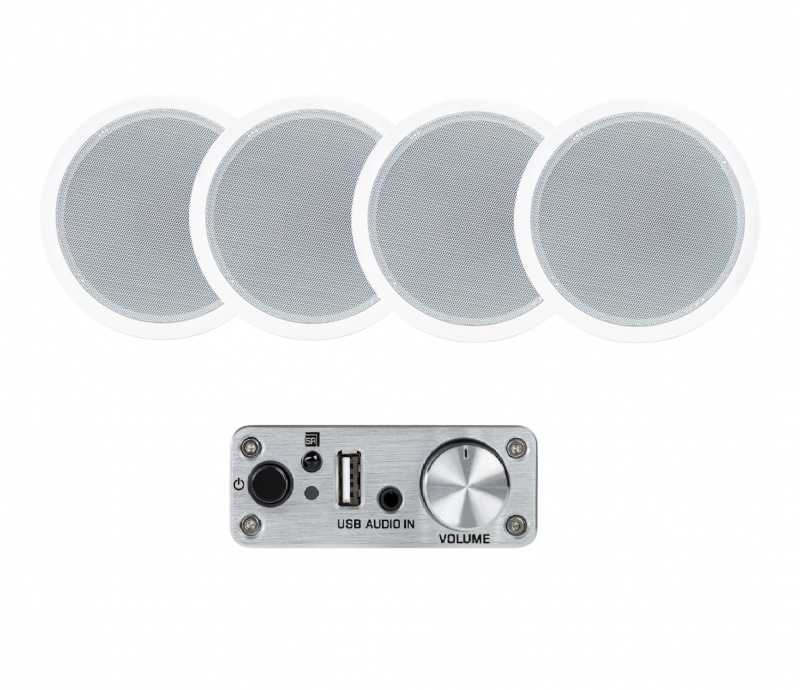Акустичний комплект SKY SOUND WIFI BOX-1031 White (4 шт)