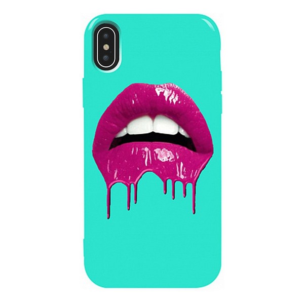 

Накладка для iPhone XS Max TOTO Pure TPU 2mm Print Case Mint, Pure TPU 2mm Print Case iPhone XS Max #9 Cat Candy Mint