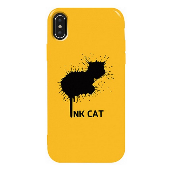 

Накладка для iPhone XS Max TOTO Pure TPU 2mm Print Case Yellow, Pure TPU 2mm Print Case iPhone XS Max #9 Cat Candy Mint