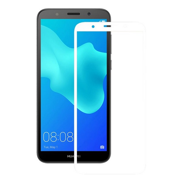 

Захисне скло Huawei Y5 2018 2.5D Full Cover Tempered Glass прозоре (біле) Mocolo, 2.5D Full Cover Tempered Glass Huawei Y5 2018 White (HW2742)