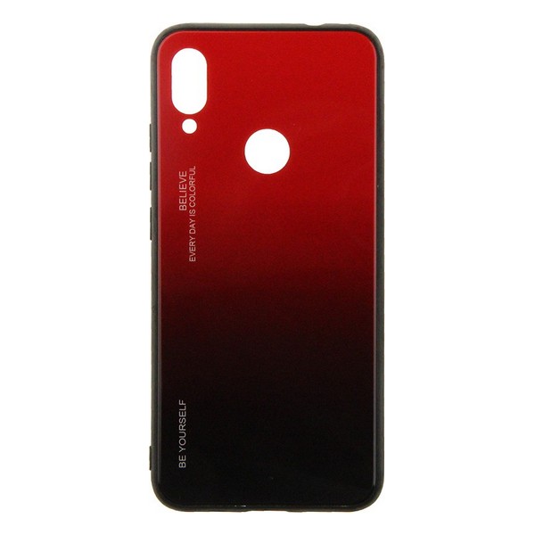 

Накладка для Xiaomi Redmi Note 7 TOTO Gradient Glass Case Red, Gradient Glass Case Xiaomi Redmi Note 7 Red