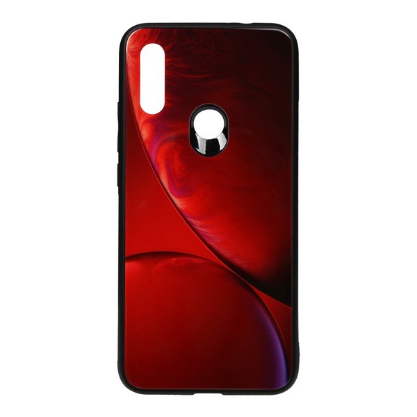 

Накладка для Xiaomi Redmi 7 TOTO Print Glass Space Case Rubin Red, Print Glass Space Case Xiaomi Redmi 7 Rubin Red