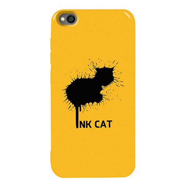 

Накладка для Xiaomi Redmi Go TOTO Pure TPU 2mm Print Case Inkcat Yellow, Pure TPU 2mm Print Case Xiaomi Redmi Go #48 Inkcat Yellow