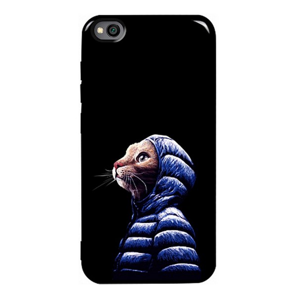 

Накладка для Xiaomi Redmi Go TOTO Pure TPU 2mm Print Case Catcoat Black, Pure TPU 2mm Print Case Xiaomi Redmi Go #76 Catcoat Black