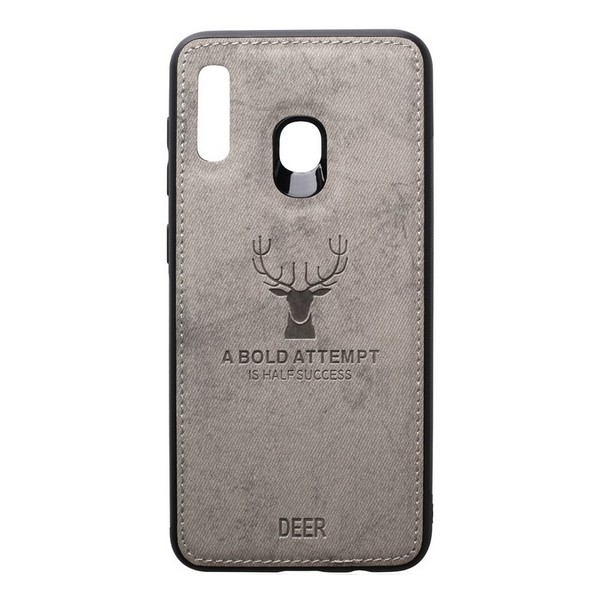 

Накладка для Samsung Galaxy A305 A30/Galaxy A205 A20 TOTO Deer Shell With Leather Effect Case Grey, Deer Shell With Leather Effect Case Samsung Galaxy A20/A30 Black