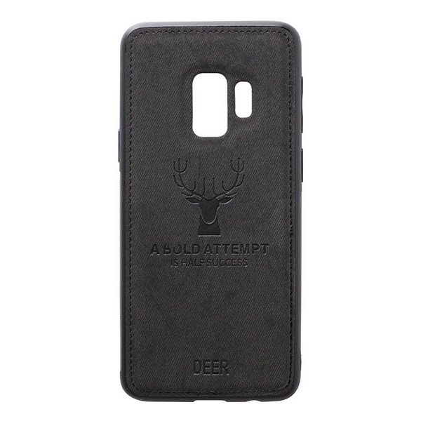 

Накладка для Samsung Galaxy G960 S9 TOTO Deer Shell With Leather Effect Case Black, Deer Shell With Leather Effect Case Samsung Galaxy S9 Gr_y