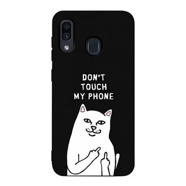 

Накладка для Samsung Galaxy A305 A30/Galaxy A205 A20 TOTO Matt TPU 2mm Case Cat Dontouch Black, Matt TPU 2mm Print Case Samsung Galaxy A20/A30 #1 Unicorn Circle Sky Blue