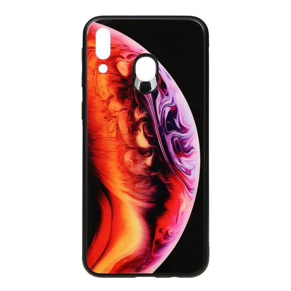 

Накладка для Samsung Galaxy M205 M20 TOTO Print Glass Space Case Amethyst, Print Glass Space Case Samsung Galaxy M20 Amethyst