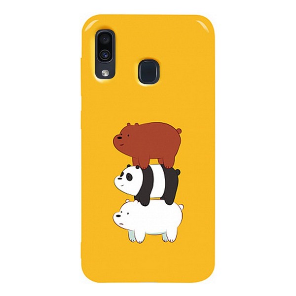 

Накладка для Samsung Galaxy A305 A30/Galaxy A205 A20 TOTO Pure TPU 2mm Print Case Bears Yellow, Pure TPU 2mm Print Case Samsung Galaxy A20/A30 #13 Bears Yellow