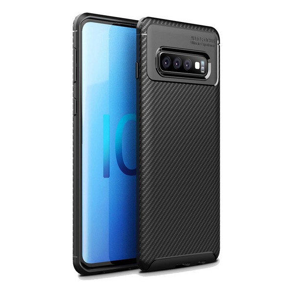

Накладка для Samsung Galaxy G975 S10 Plus TOTO TPU Carbon Fiber 1,5mm Case Black, TPU Carbon Fiber 1,5mm Case Samsung Galaxy S10+ Black