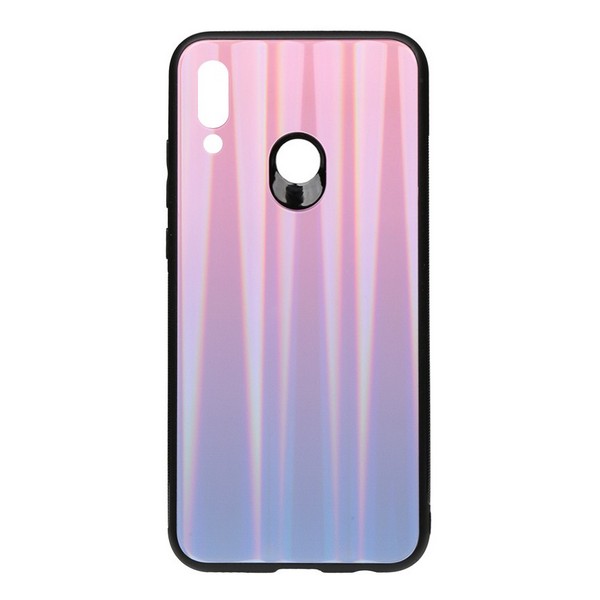 

Накладка для Huawei P Smart 2019 TOTO Aurora Print Glass Case Lilac, Aurora Print Glass Case Huawei P Smart 2019 Lilac