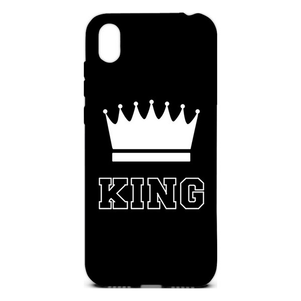 

Накладка для Huawei Y5 2019 TOTO Cartoon Soft Silicone TPU Case King Black, Cartoon Soft Silicone TPU Case Huawei Y5 2019 King Black