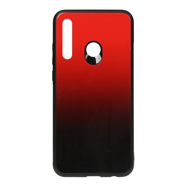 

Накладка для Huawei P Smart Plus 2019 TOTO Gradient Glass Case Red, Gradient Glass Case Huawei P Smart+ 2019 Red