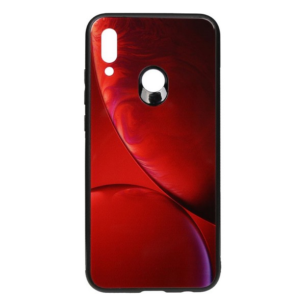 

Накладка для Huawei P Smart 2019 TOTO Print Glass Space Case Rubin Red, Print Glass Space Case Huawei P Smart 2019 Rubin Red