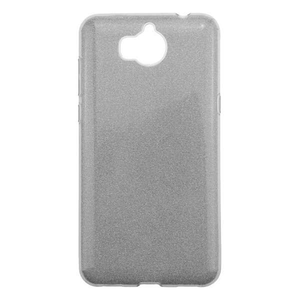 

Накладка для Huawei Y5 2017 TOTO TPU Shine Case Silver, TPU Case Rose series 3 IN 1 Huawei Y5 2017 Silver
