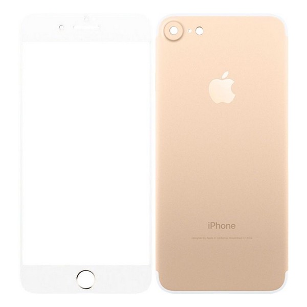 

Захисне скло Apple iPhone 7/iPhone 8 2.5D Full cover Tempered Glass F&B прозоре (золоте) TOTO, 2,5D Full cover Tempered Glass front and back iPhone 7 Blue