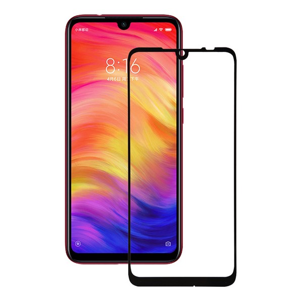 

Захисне скло Xiaomi Redmi 7 3D 9H Full Glue Glass прозоре (чорне) EpiK, 3D 9H Full Glue Glass Xiaomi Redmi 7