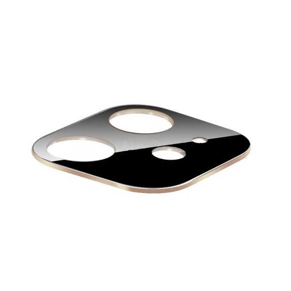 

Захисне скло для камери Apple iPhone 11 з рамкою Gold, скло для камери Apple iPhone 12