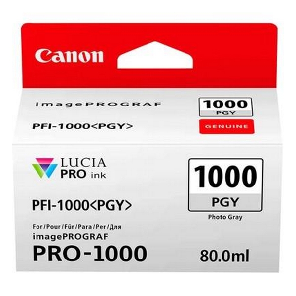 

Картридж Canon PFI-1000PGY Photo Grey, PFI-1000MBK Matte Black (0545C001)