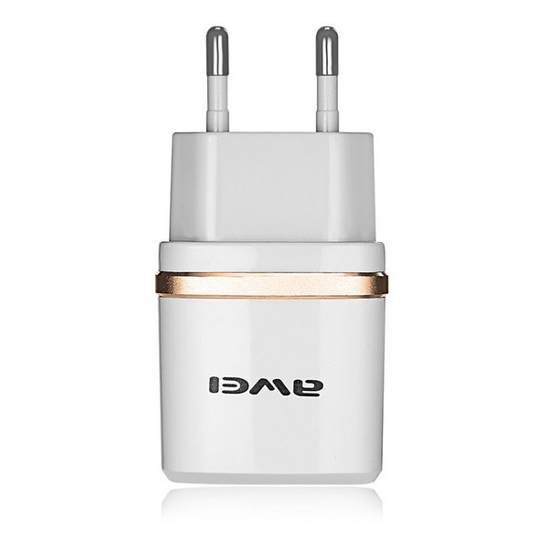 

Адаптер мережевий універсальний 2xUSB 2.1А Awei C-930 White, C-930 2xUSB 2.1A White