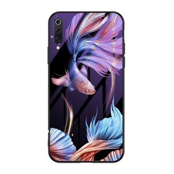 

Накладка для Xiaomi Mi CC9/Mi 9 Lite TPU+Glass Luminous Кольорове Плетіння, Xiaomi Mi CC9/Mi 9 Lite TPU+Glass Luminous