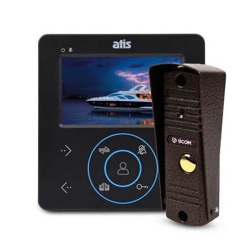 Відеодомофон Atis AD-480MB + BCOM BT-305HR Copper