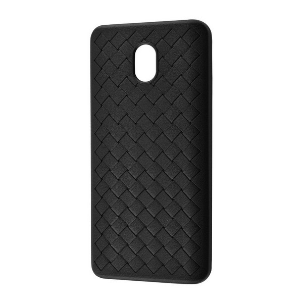 

Накладка для Xiaomi Redmi 8A силікон TPU Weaving Case Black