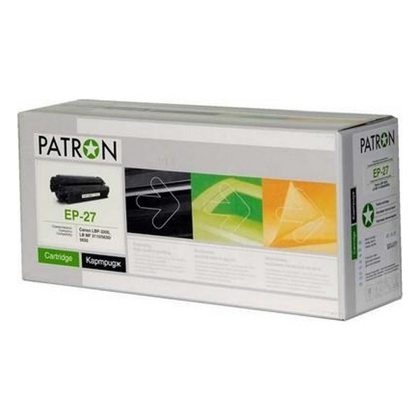 

Картридж Patron PN-EP27R (EP-27) Extra (CT-CAN-EP-27-PN-R, PN-EP27R (EP-27) Extra (CT-CAN-EP-27-PN-R)