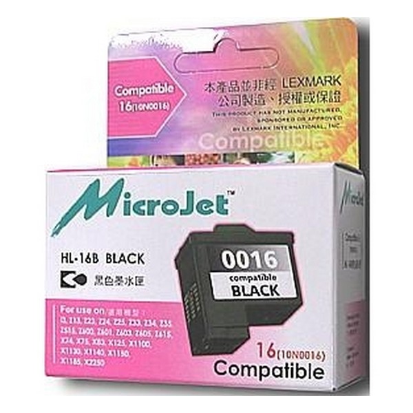 

Картридж MicroJet для Lexmark CJ Z13/ 23/ 33 (16 Black) (HL-16B, Картридж для Lexmark CJ Z13/ 23/ 33 (16 Black) (HL-16B)