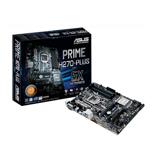 

Материнська плата Asus Prime H270-Plus, Prime H270-Plus