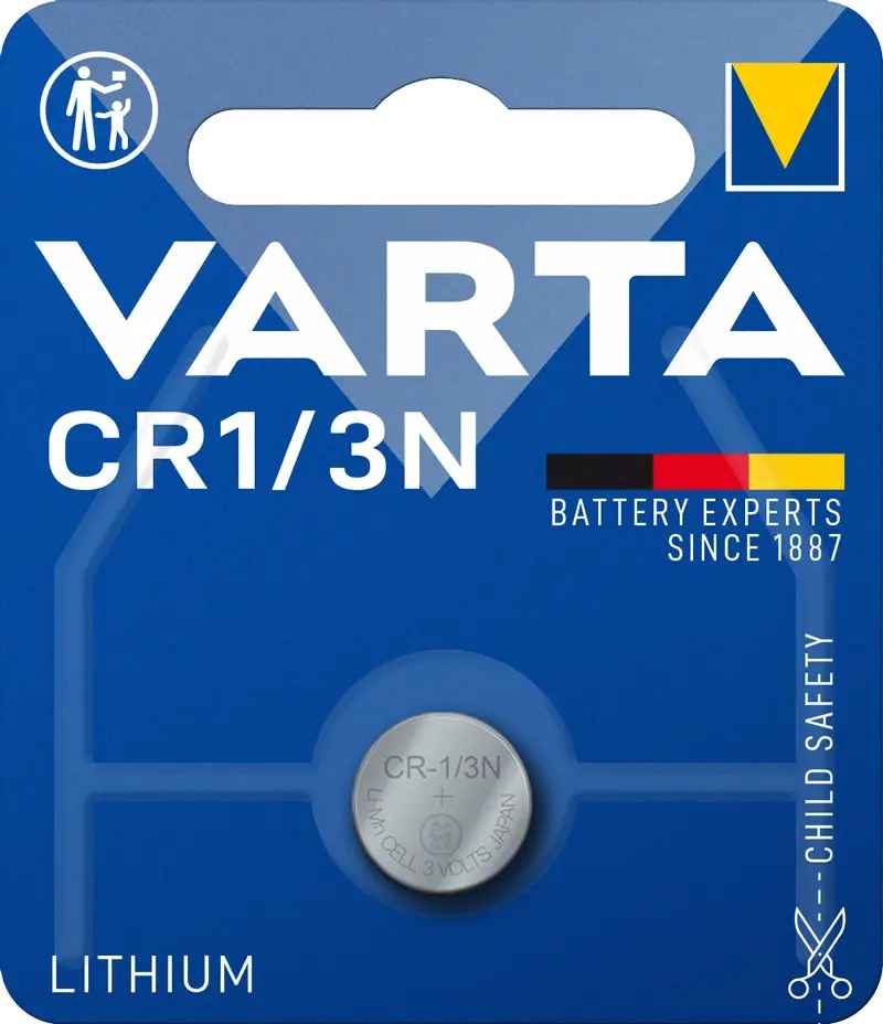 Батарейка Varta CR 1/3 N BLI 1 LITHIUM