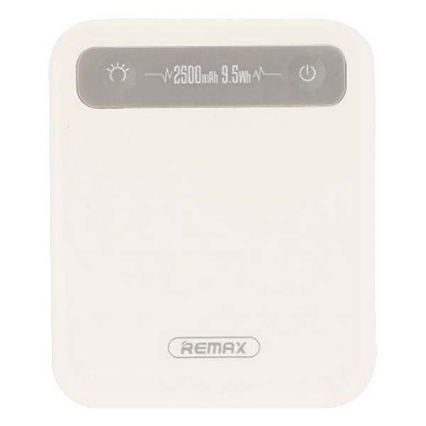 

Додатковий акумулятор 2500 mAh Remax Power Bank Pino RPP-51 White (F_50922, Power Bank Pino RPP-51 2500 mah