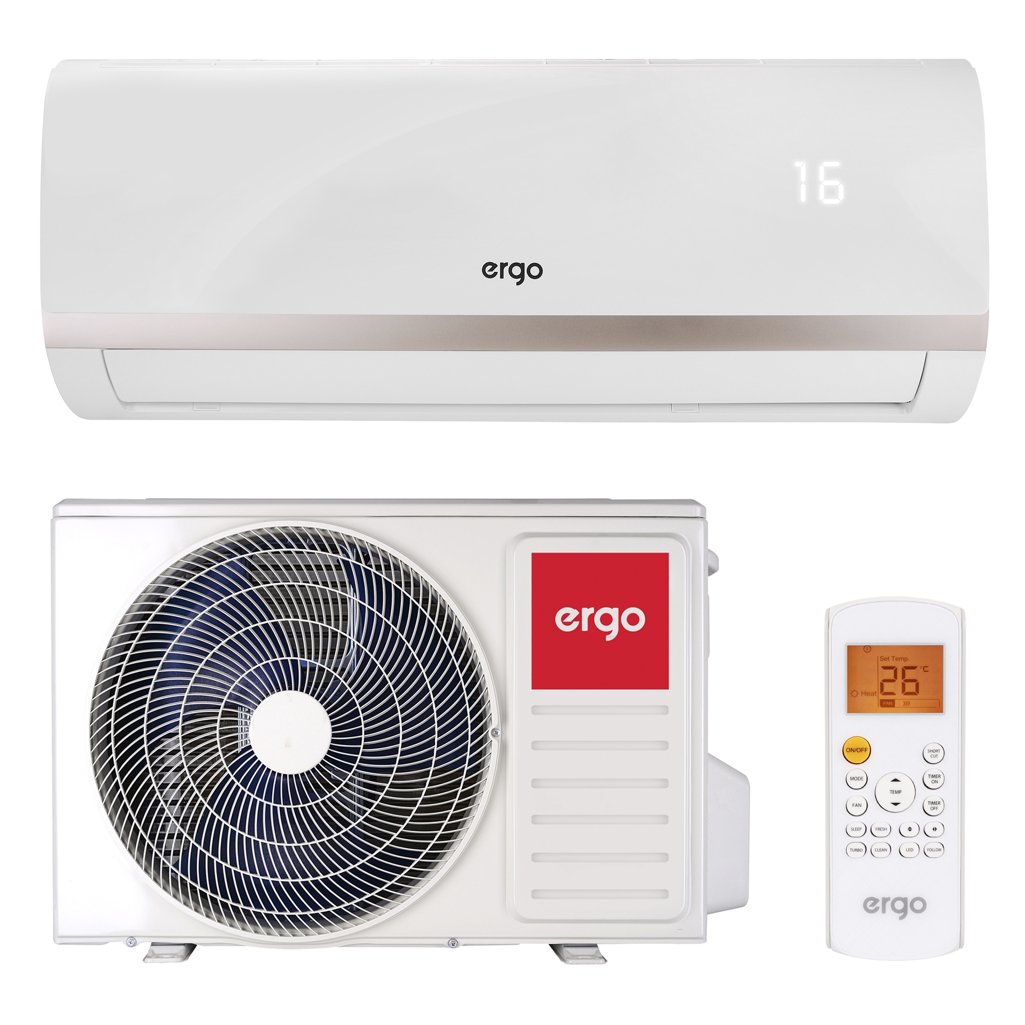 Кондиціонер Ergo ACI 0935 SWН W