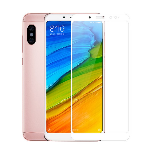 

Захисне скло Xiaomi Redmi Note 5 Pro 3D прозоре (біле) Optima, Xiaomi Redmi Note 5/Redmi Note 5 Pro 5D Optima