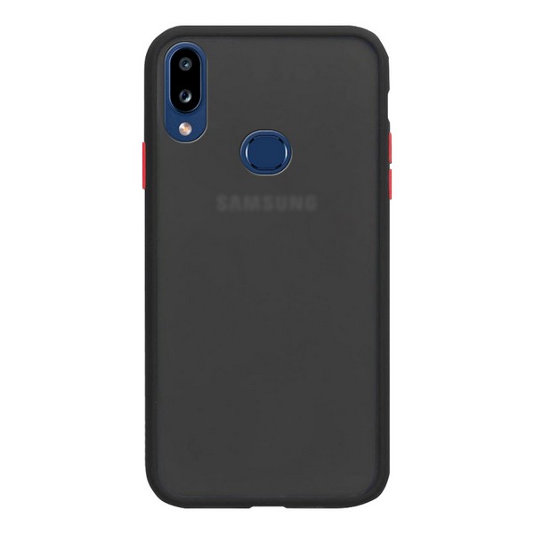 

Накладка для Samsung Galaxy A107 A10s TPU+PC Soft-touch with Color Buttons Чорний, Samsung Galaxy A107 A10s TPU+PC Soft-touch with Color Buttons