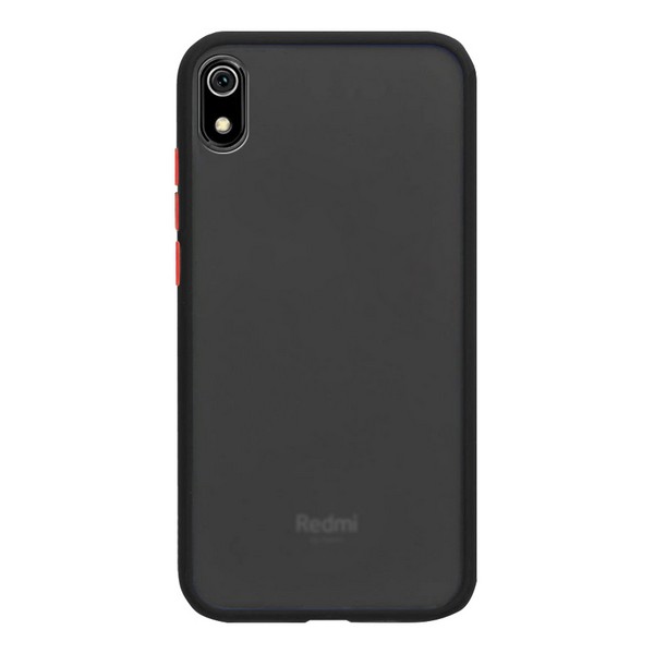 

Накладка для Xiaomi Redmi 7A TPU+PC Soft-touch with Color Buttons Чорний, Xiaomi Redmi 7A TPU+PC Soft-touch with Color Buttons