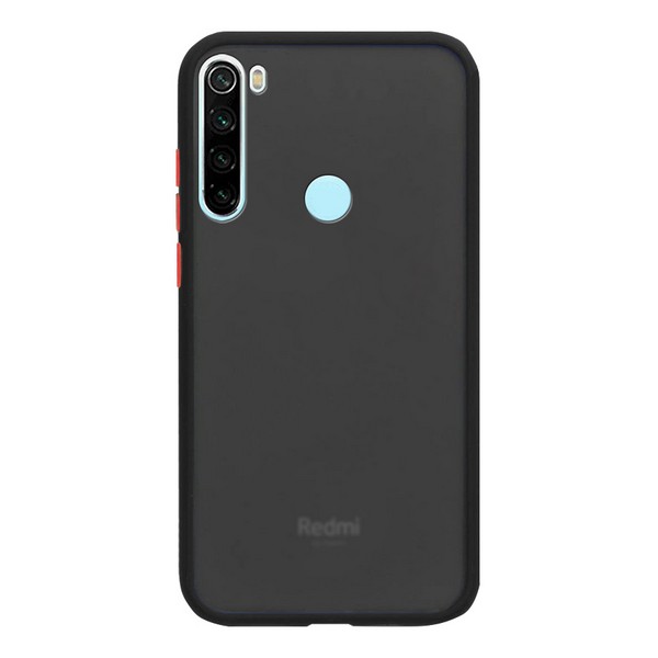 

Накладка для Xiaomi Redmi Note 8 TPU+PC Soft-touch with Color Buttons Чорний, Xiaomi Redmi Note 8 TPU+PC Soft-touch with Color Buttons