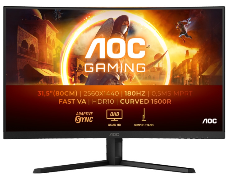Монітор AOC CQ32G4VE Black 31.5