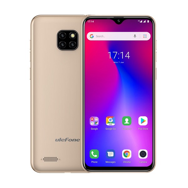 

Смартфон Ulefone S11 1/16GB Gold, S11 1/16Gb Gold