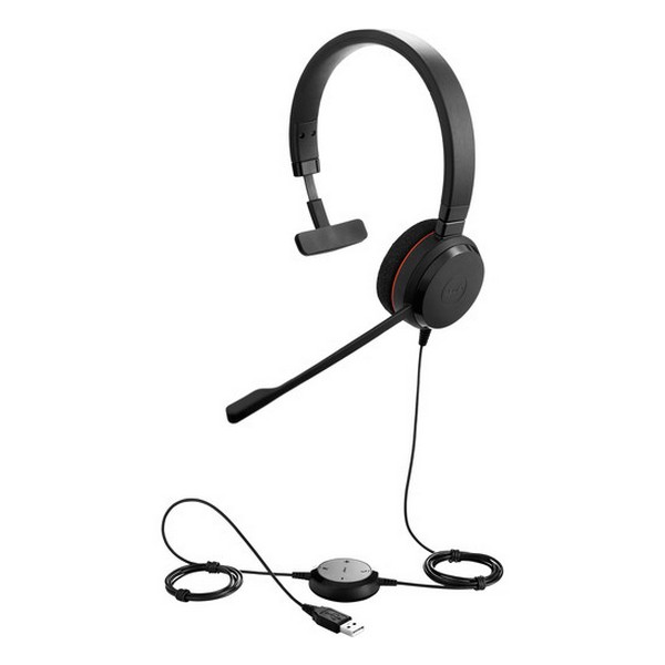 

Навушники накладні провідні з мікрофоном Jabra Evolve 20 MS Mono (4993-823-109, Evolve 20 MS Mono (4993-823-109)