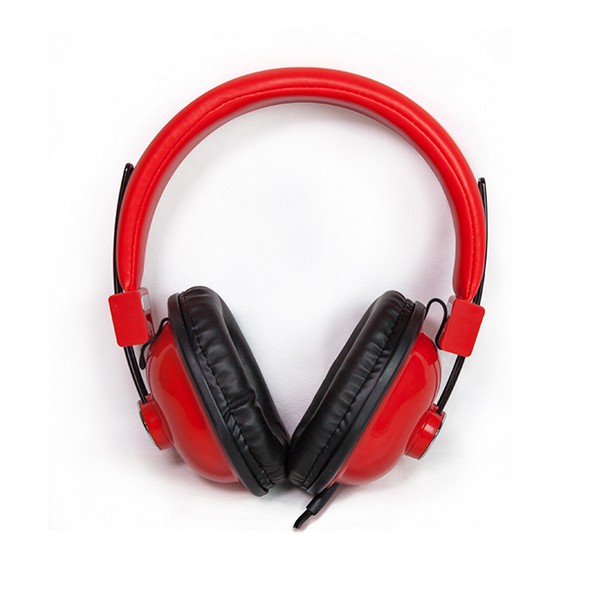 

Навушники накладні провідні без мікрофона CROWN CMH-910 Red, CMH-910 Red
