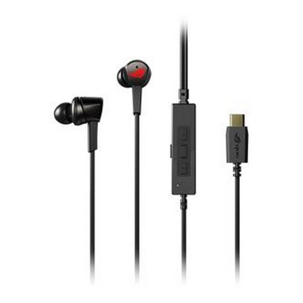 

Навушники вакуумні провідні без мікрофона Asus ROG Cetra Black (90YH01I0-B2UA00, ROG Cetra Black (90YH01I0-B2UA00)