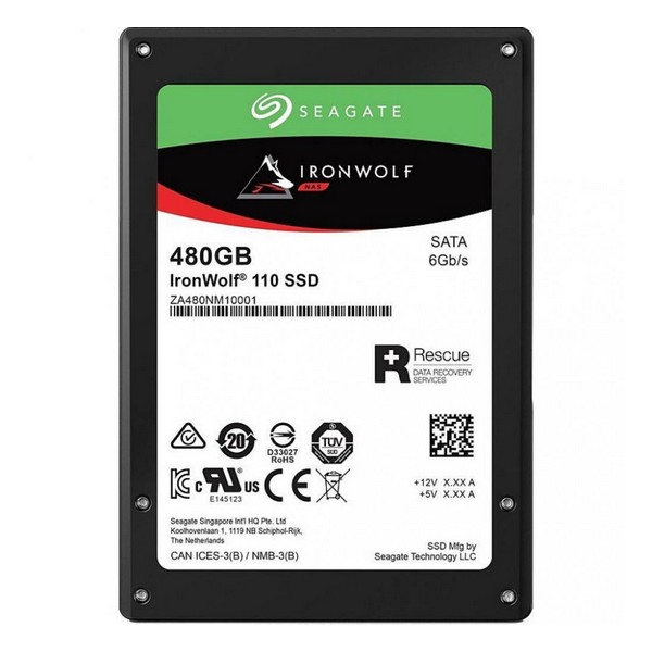 

Жорсткий диск внутрішній SSD 480 GB Seagate IronWolf 110 (ZA480NM10011, IronWolf 110 480 GB (ZA480NM10011)