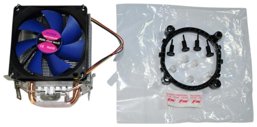 Кулер ATcool Aero X2 ball bearing процесорний