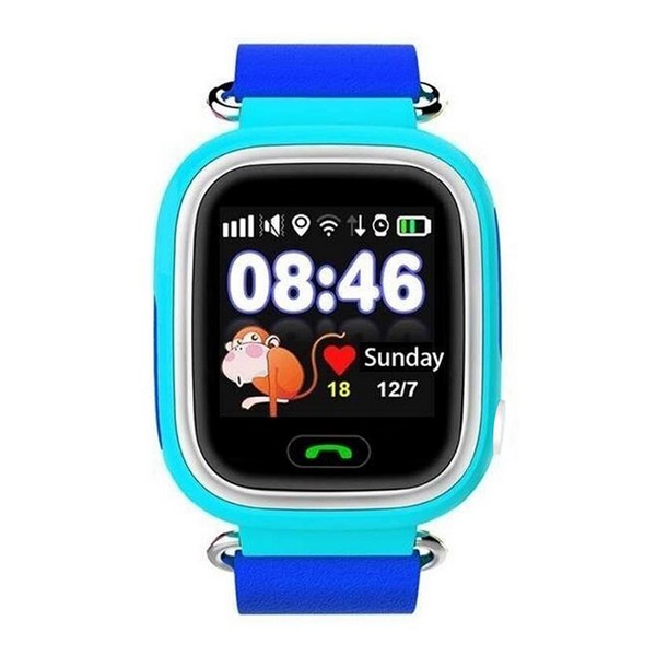 

Смарт-годинник дитячий UWatch Q90 Kid smart watch Blue (з можливістю здійснення дзвінків, Q90 Kid smart watch Blue