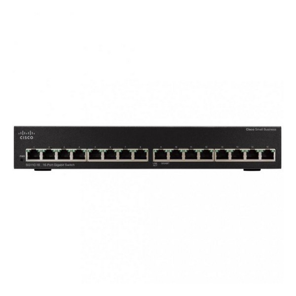 

Світч Cisco SG110-16 16 портів, SG110-16