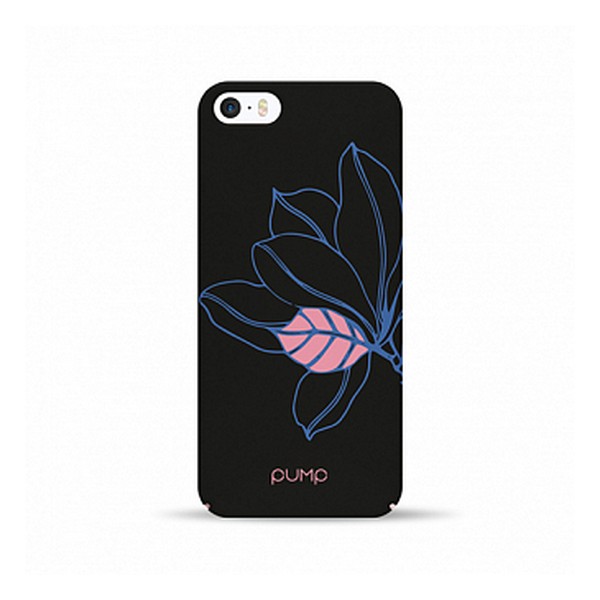 

Накладка для iPhone 5/5S/SE Pump Tender Touch Case Black Flower, iPhone 5/5S/SE Pump Tender Touch Case