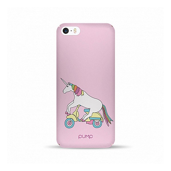 

Накладка для iPhone 5/5S/SE Pump Tender Touch Case Unicorn Biker, iPhone 5/5S/SE Pump Tender Touch Case