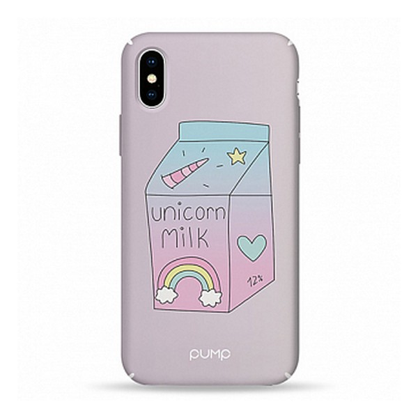 

Накладка для iPhone X/iPhone XS Pump Tender Touch Case Unicorns Milk 12%, iPhone X/iPhone Xs Pump Tender Touch Case