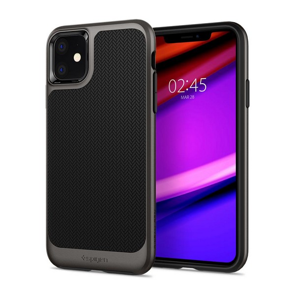 

Накладка для iPhone 11 Spigen Neo Hybrid Gunmetal, iPhone 11 Neo Hybrid